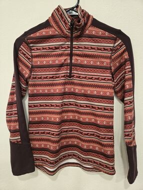 Kerrits Riding Long Sleeve Orange Size Medium